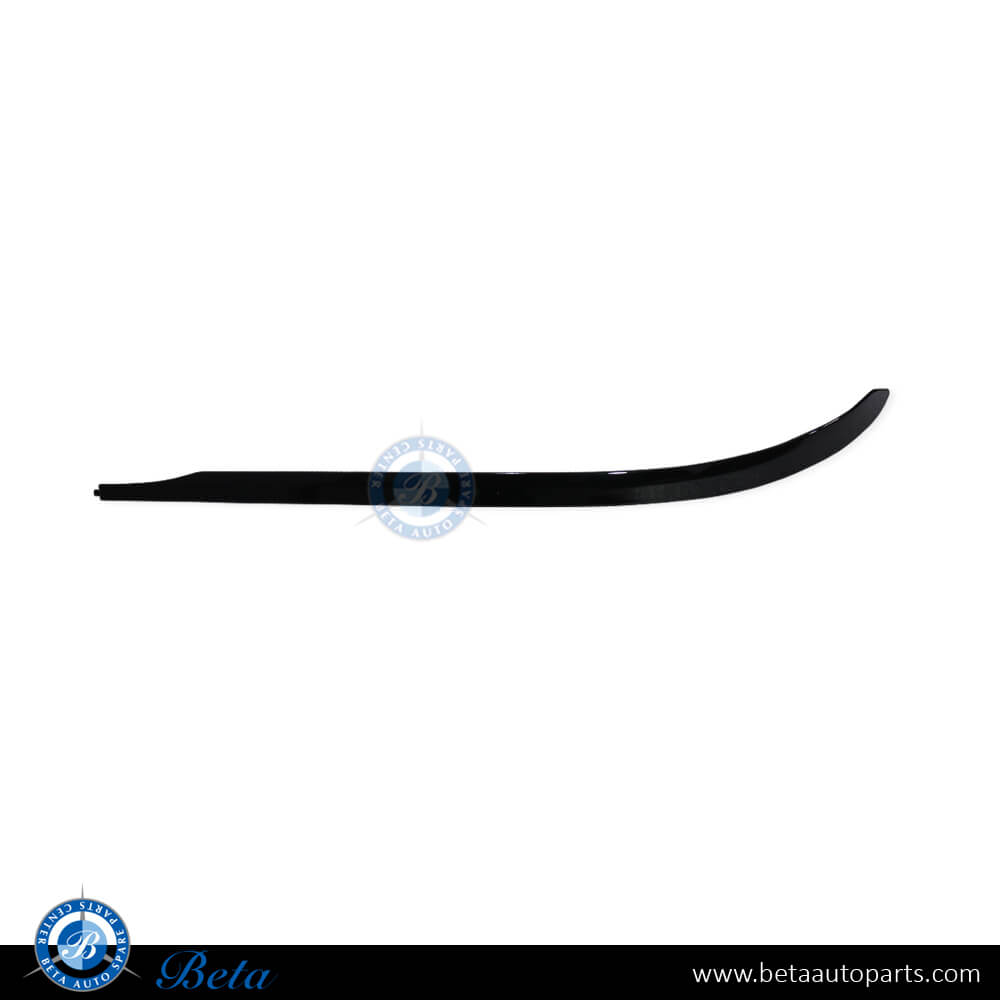 Left Side Rear Diffuser Moulding AMG Black Color for Mercedes S-Class W223 2021-Up models, Part Number 2238856802 Left Side Rear Diffuser Moulding AMG Black Color for Mercedes S-Class W223 2021-Up models, Part Number 2238856802
